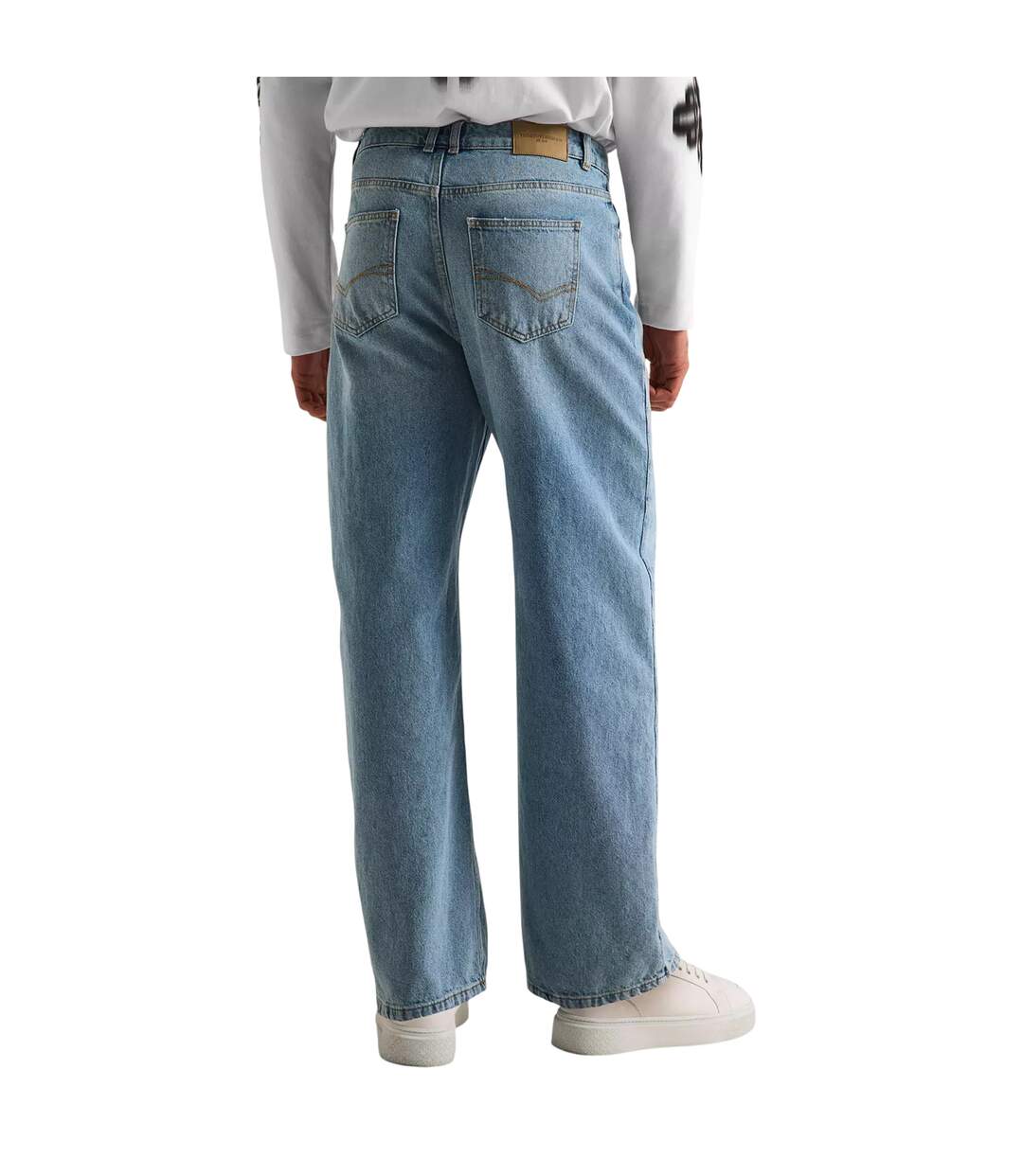 Jean Homme Lavage À L´ancienne Couture Club-4