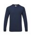 Gildan Mens Hammer Heavyweight Long Sleeve T-Shirt (Sport Dark Navy) - UTPC3068-1