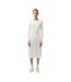 Jupe Mi-longue Motif/style Plissé Femme Blanc Lacoste-1