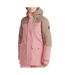 Veste de ski rose/beige femme o'neill utility-1