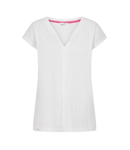 T-shirt Femme Blanc Lazy Jacks