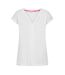 T-shirt Femme Blanc Lazy Jacks-1