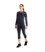 Womens/ladies In The Zone Ii Panel 3/4 Leggings Black Black Dare 2B-1