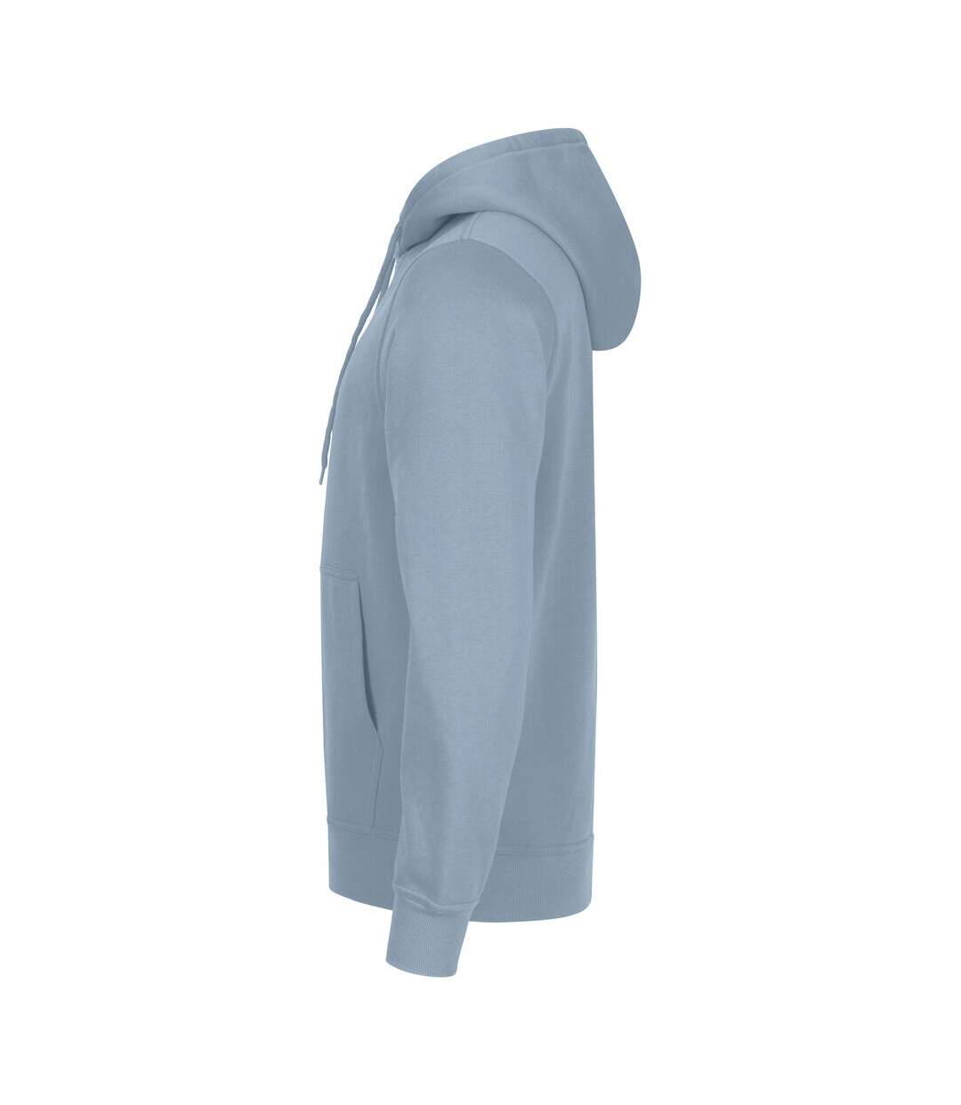 Unisex Adult Miami Hoodie Soft Blue Clique-3
