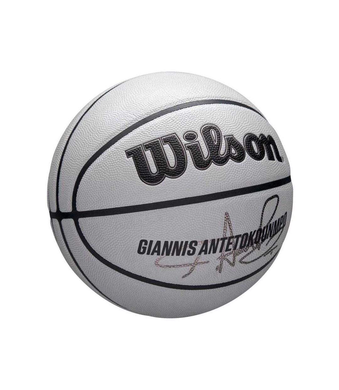 Ballon De Basket Motif/style Nba Giannis Taille 7 Gris Wilson-2