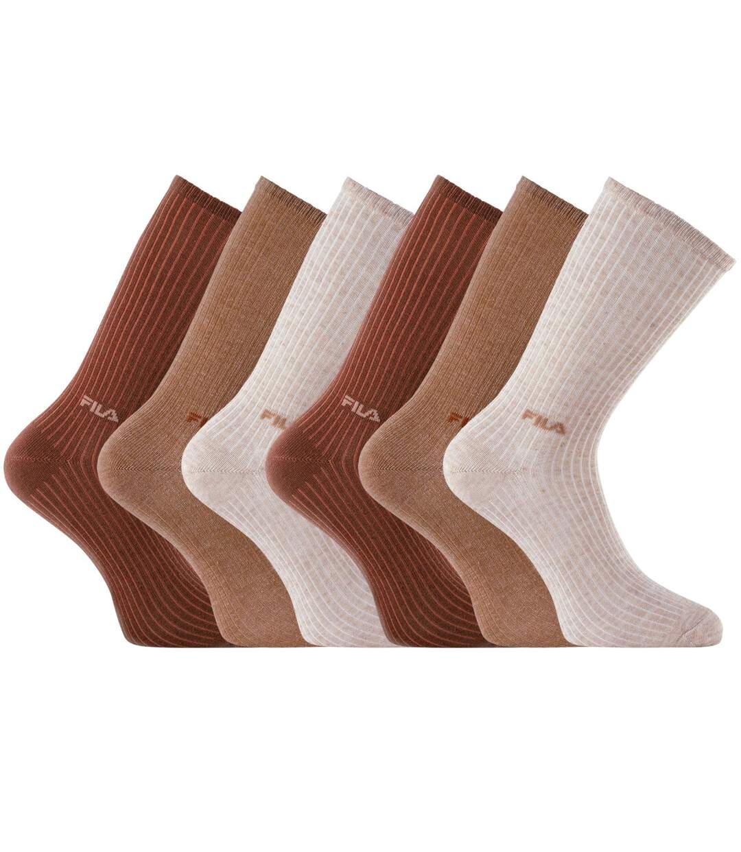 Lot de 6 Paires de tennis femme Urban Natural FU6411 Fila-1