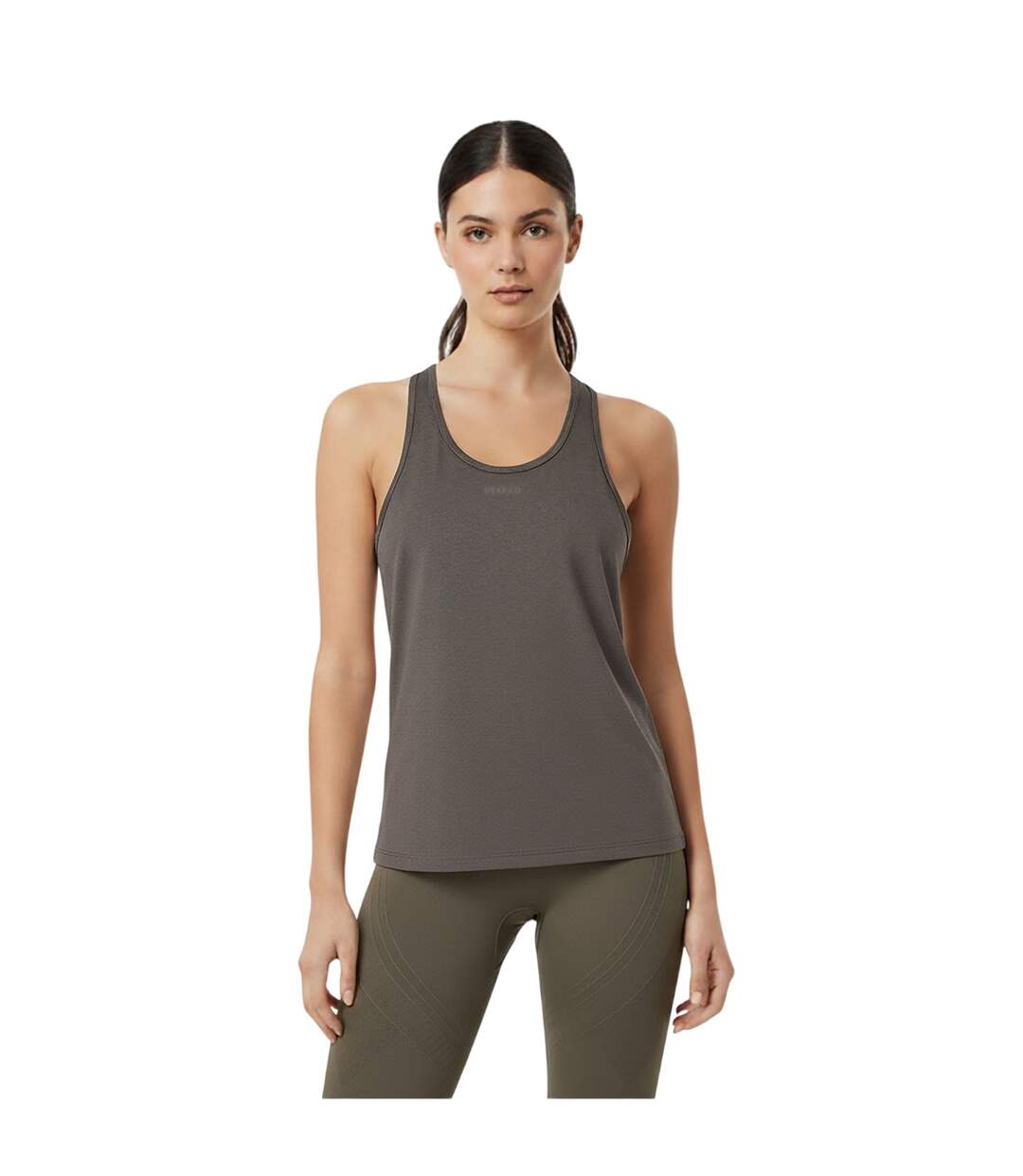 Débardeur Femme Anthracite USA-4