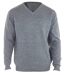 Pull col V avec laine PUL2004A-2