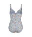 Maillot De Bain À Bretelles Ajustables Motif/style Petites Fleurs Cath Kidston Femme Crème Harmonie Floral Regatta-3