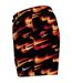 Short De Bain Breaker Homme Noir Rouge Vif Nike-3
