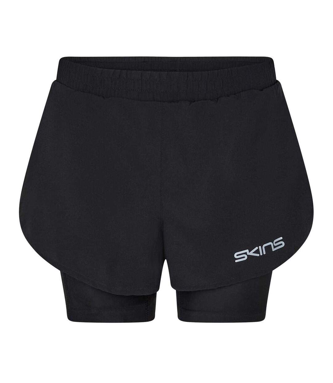 Short De Course Series-3 Superpose Femme Noir Skins-1