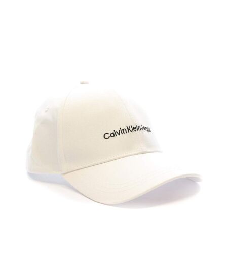 Casquette Blanche Homme Calvin Klein Jeans Institutional - Taille unique