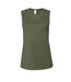 Bella + Canvas Womens/Ladies Muscle Heather Jersey Tank Top (Military Green) - UTRW8414