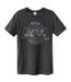 Unisex Adult High Voltage Tour Ac/dc T-shirt Charcoal Amplified-1