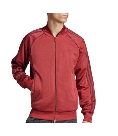 Veste de survêtement rouge homme adidas jc9923