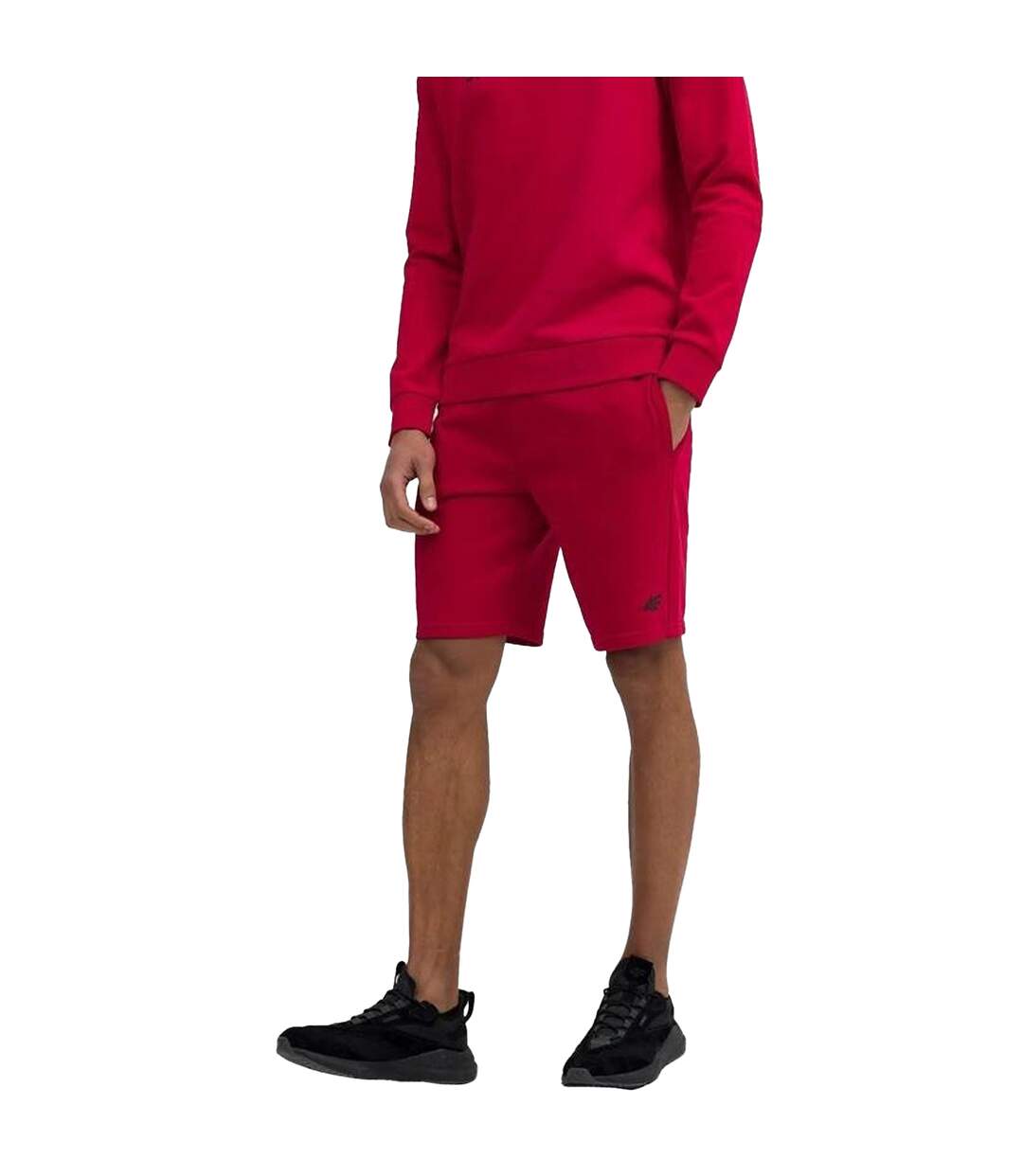 Short De Jogging M156 Homme Rouge 4F-1