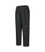 Mens Water Resistant Zipped Trousers Black Karrimor-4