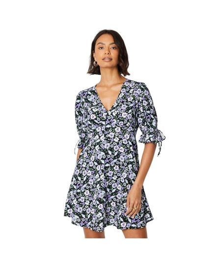 Mini robe empire femme bleu Dorothy Perkins