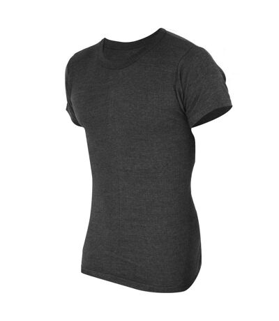 FLOSO - T-shirt thermique à manches courtes (standard) - Homme (Charbon) - UTTHERM111