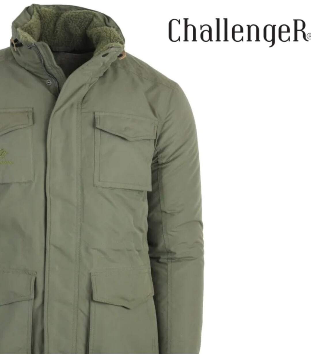 CHALLENGER PAR2001A — Parka doublée kaki : protection thermique et déperlante-4