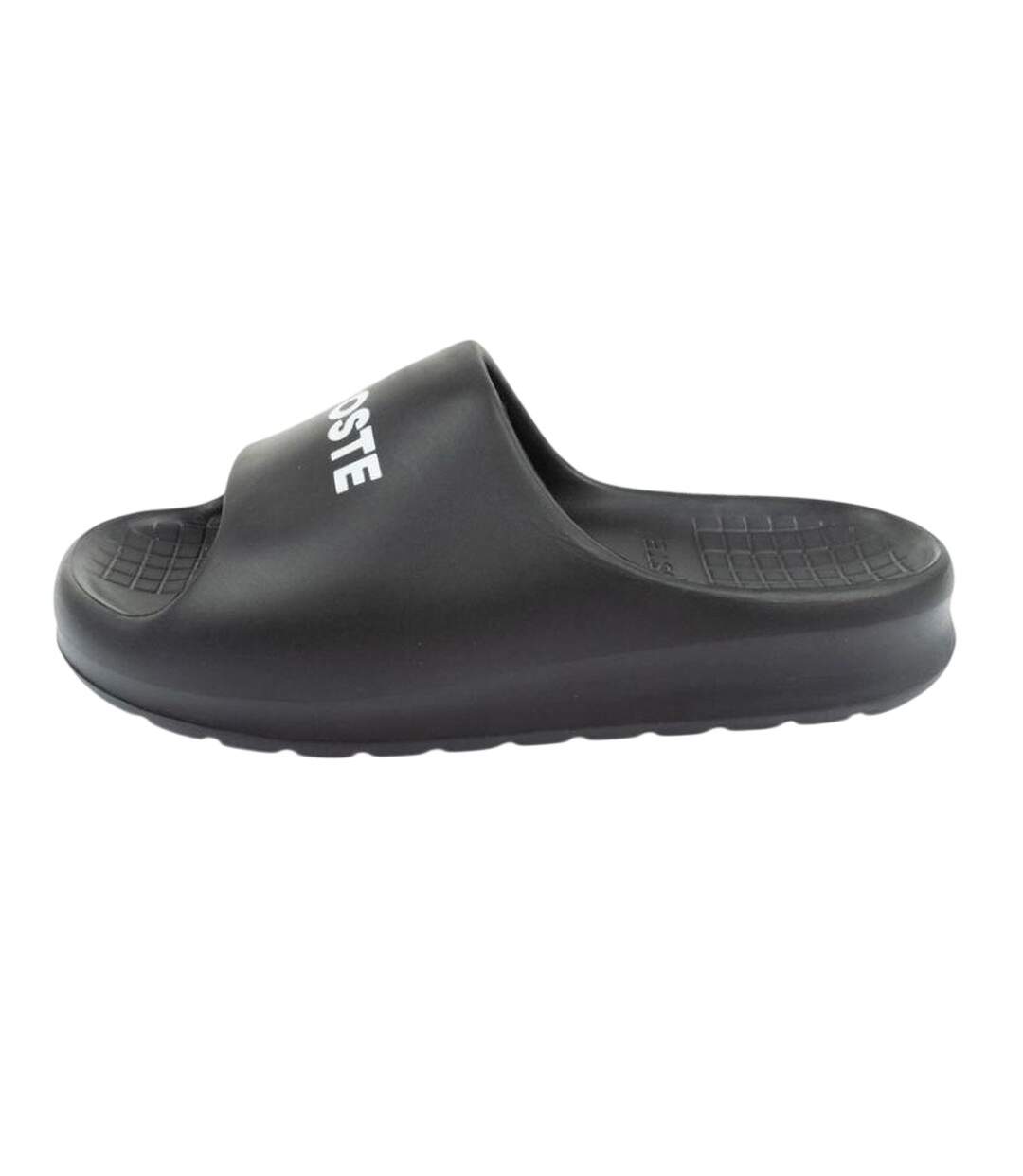 Claquettes Serve Femme Noir Lacoste-3