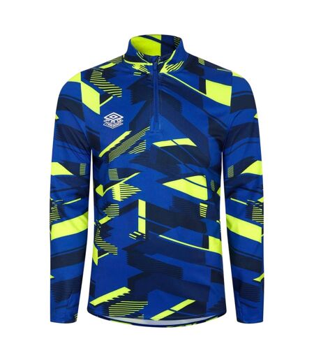 Haut De Sport Entraînement Motif/style Graphique Homme Bleu Jaune Umbro