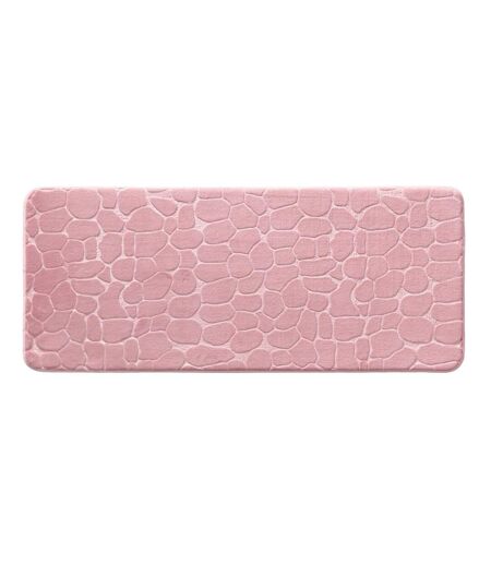 Tapis de Bain Ricochet 50x120cm Rose Poudré