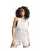 Womens/ladies Mesh Performance Basketball Jersey  White Puma-1