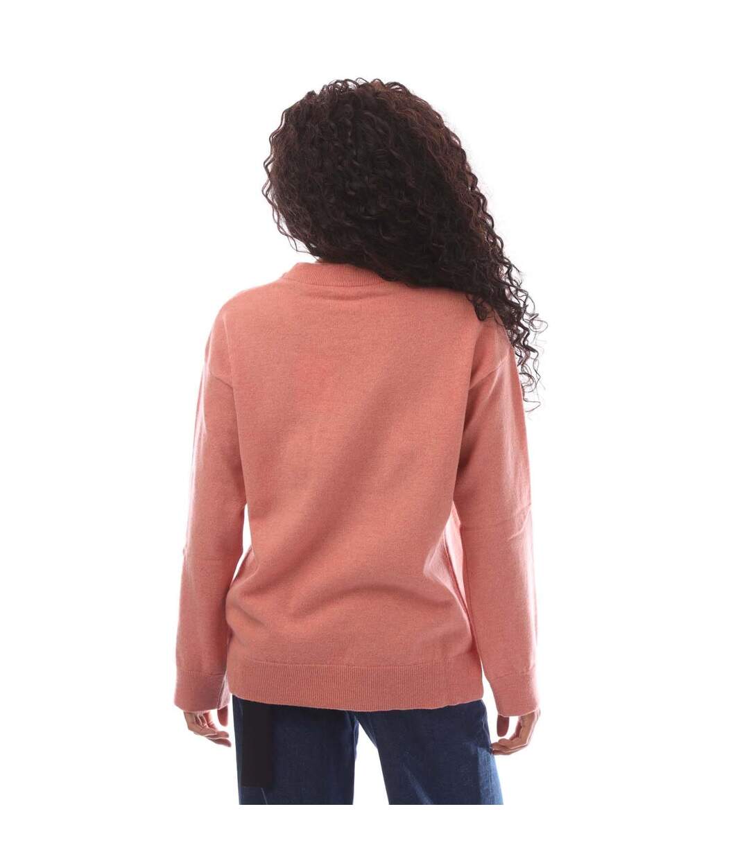 Pull Femme Rose Gant-3