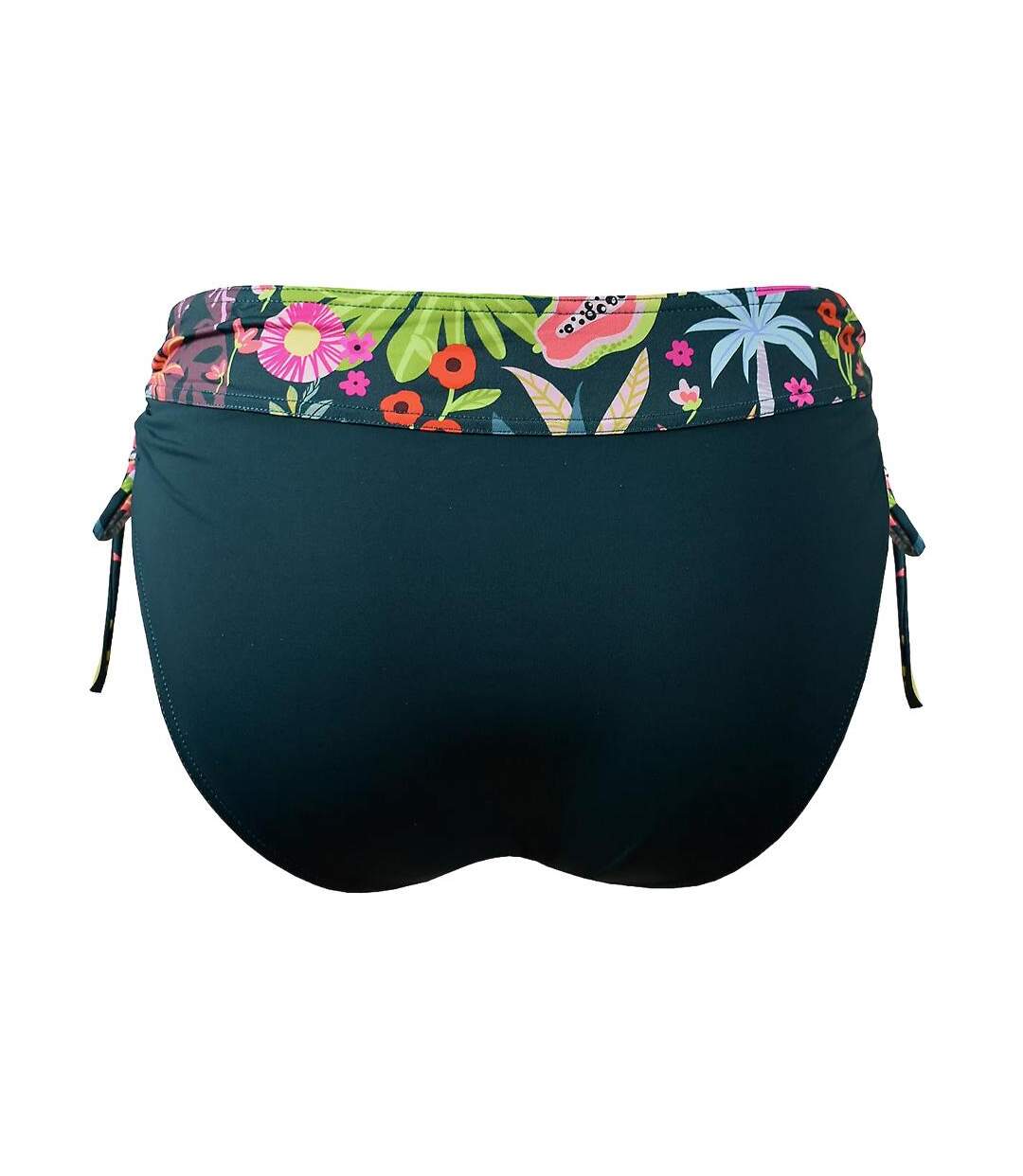 Bas de bikini vert femme grain de sable zig-zag-2