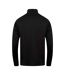 Finden & Hales Mens Knitted Tracksuit Top (Black/White) - UTPC3082