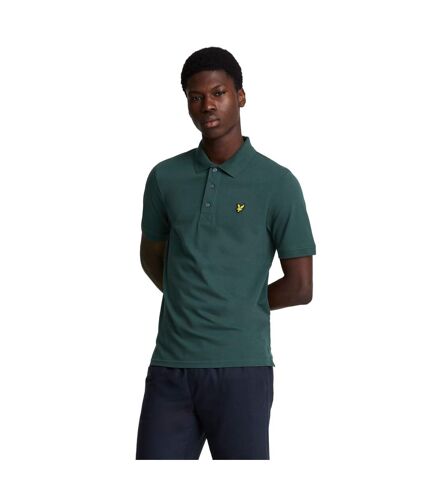 Polo homme vert canard foncé Lyle & Scott Lyle & Scott