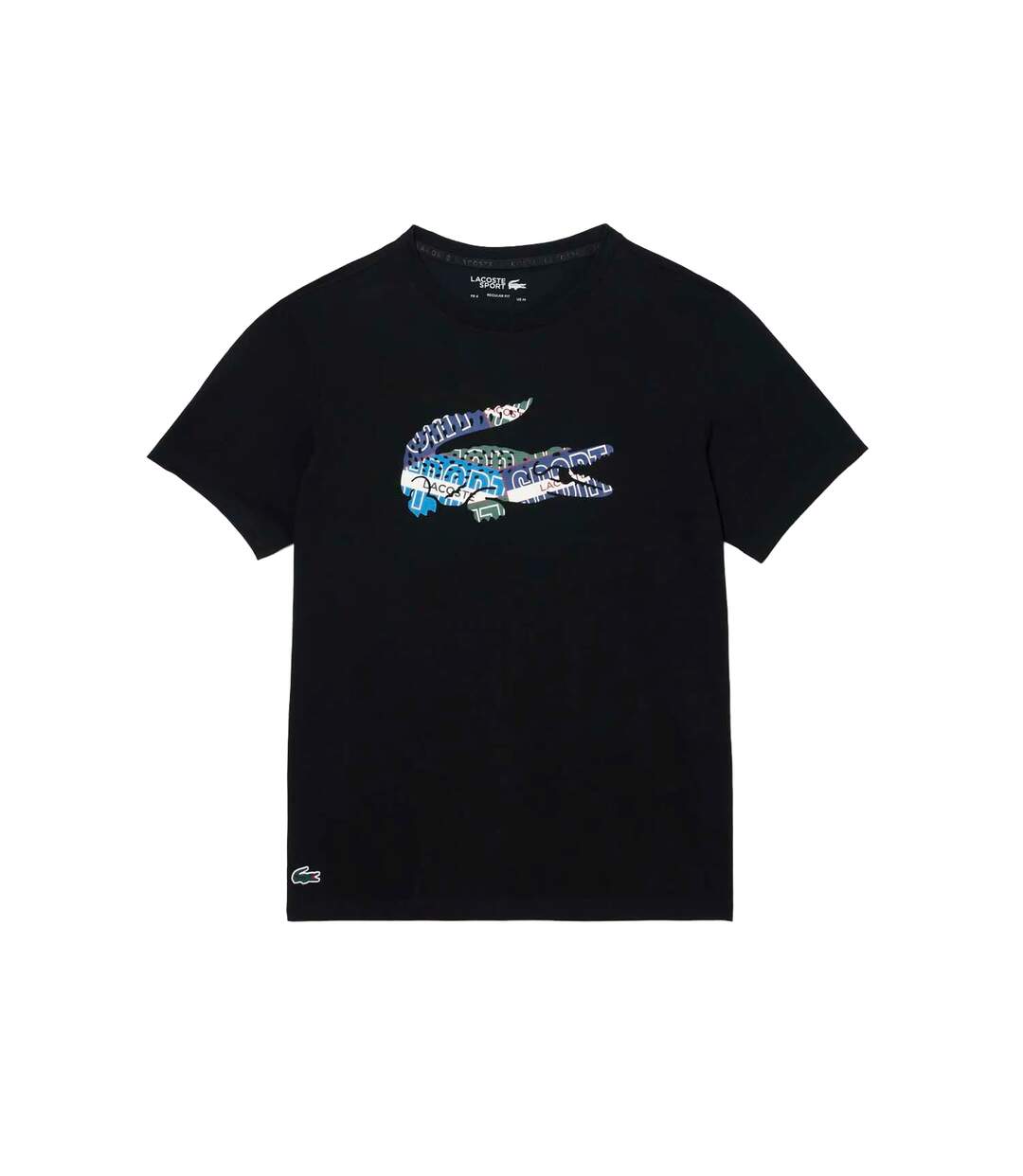 T-shirt Adulte Noir Lacoste-2