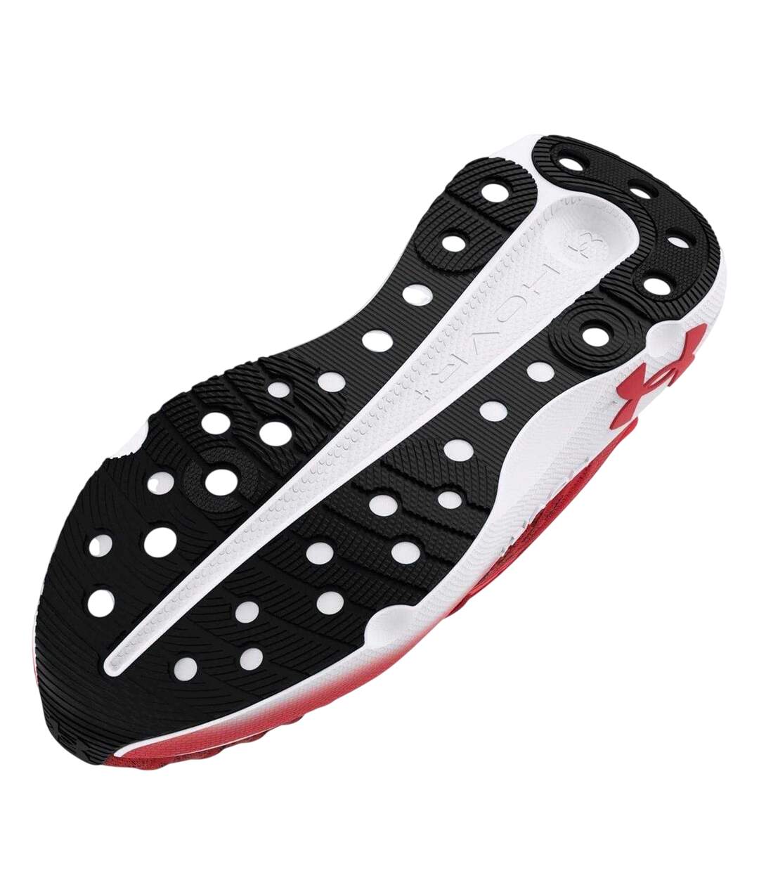 Mens Infinite Lace Up Running Trainers Red Under Armour-4