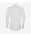 NEOBLU Mens Basile Piqué Natural Long-Sleeved Shirt (Optic White) - UTPC6437