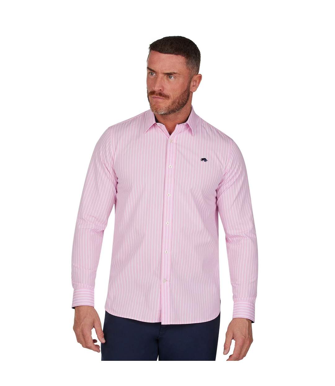 Chemise classic homme rose Raging Bull Raging Bull