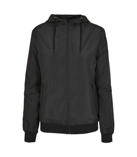 Veste Windrunner Femme Noir Build Your Brand