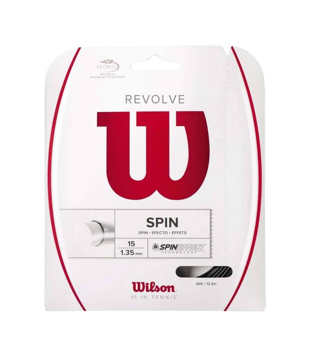 Cordage noir wilson revolve 15-1