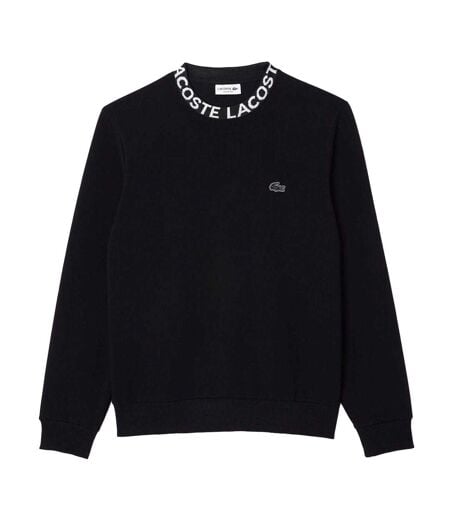Sweat Style Logo Homme Noir Lacoste