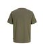 T-shirt Motif/style Uni Basic Homme Kaki Foncé Jack And Jones-3