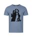 T-shirt Motif/style The Rolling Stones Mick Adulte Bleu Amplified-1