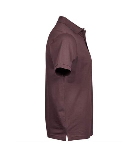 Tee Jays Mens Luxury Stretch Pique Polo Shirt (Grape) - UTPC4085