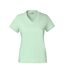 T-Shirt Vert Pastel Femme Kappa Cabou