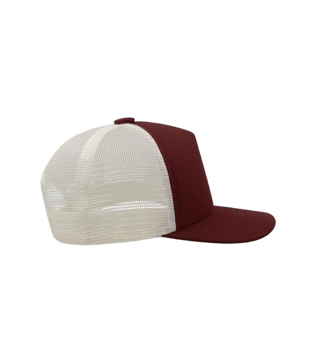 Casquette trucker visière mi-longue record mixte bordeaux Atlantis