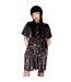 Robe Motif/style Céleste Femme Noir Labyrinth-4