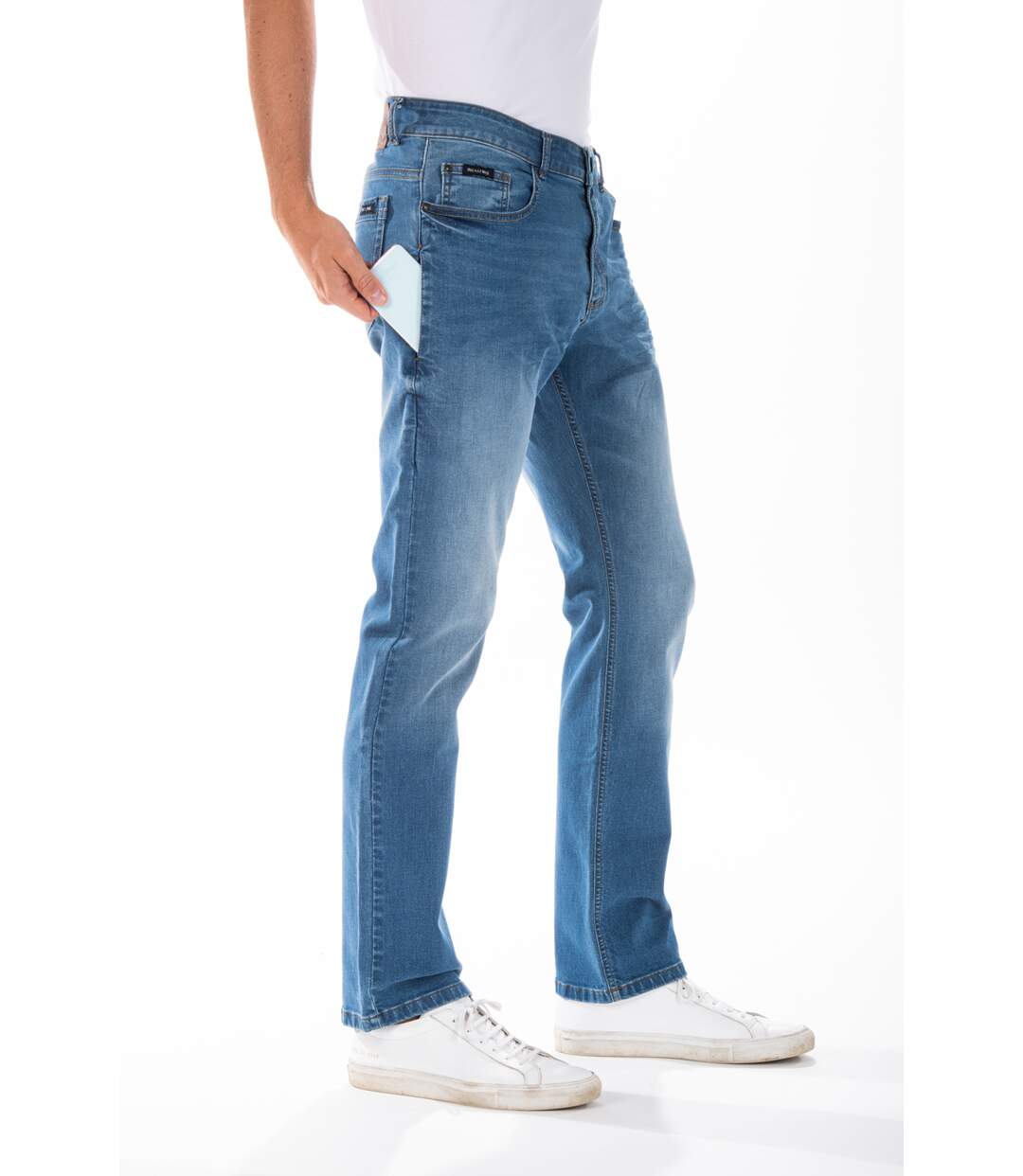 Smartphone jeans RL70 Fibreflex® stretch brossé SPJZC 'Rica Lewis'