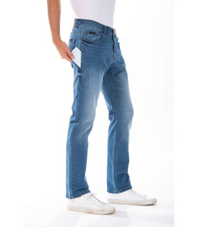 Smartphone jeans RL70 Fibreflex® stretch brossé BLEU