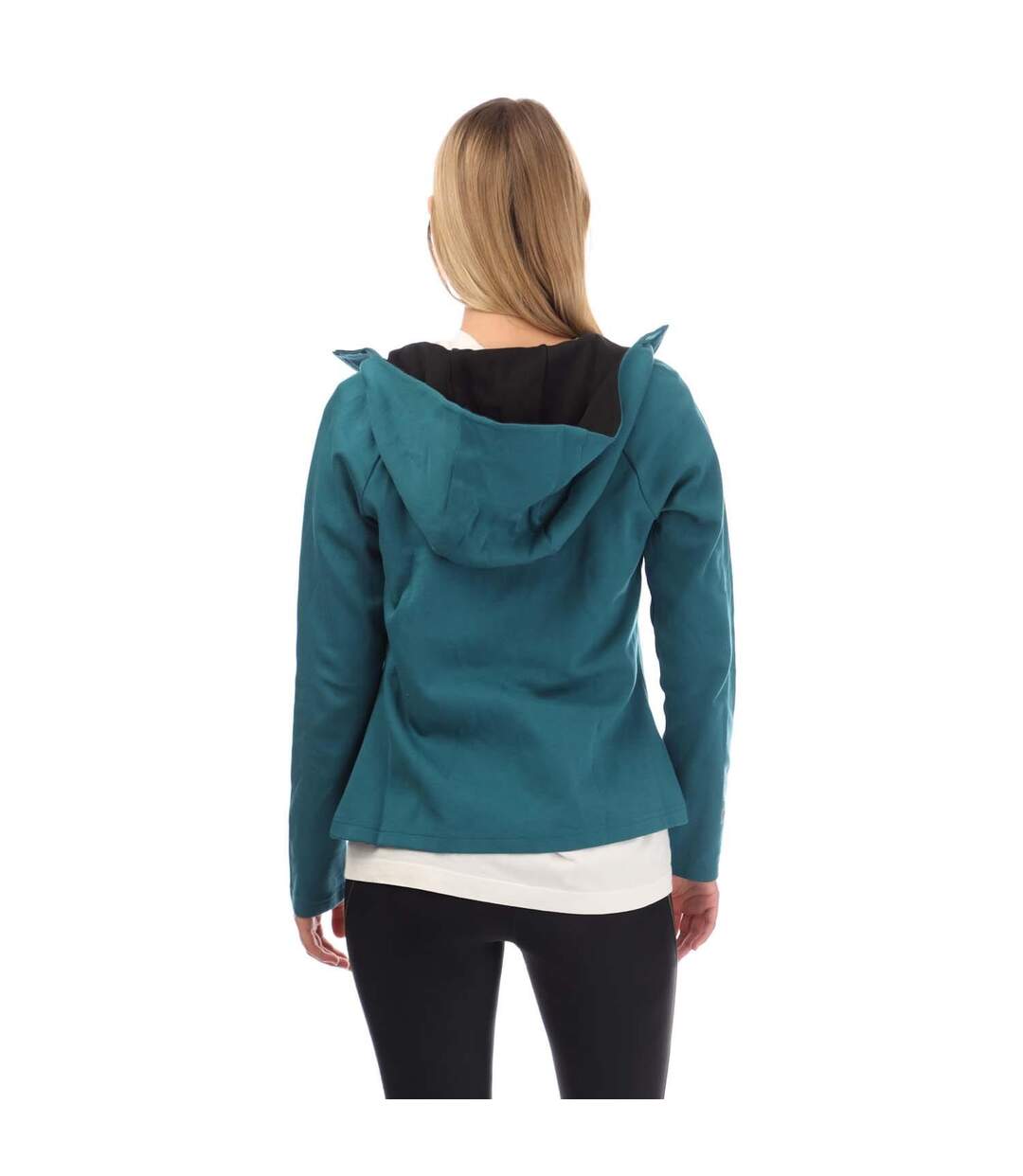 Womens/ladies Series-3 Warm Up Track Jacket Teal Skins-2