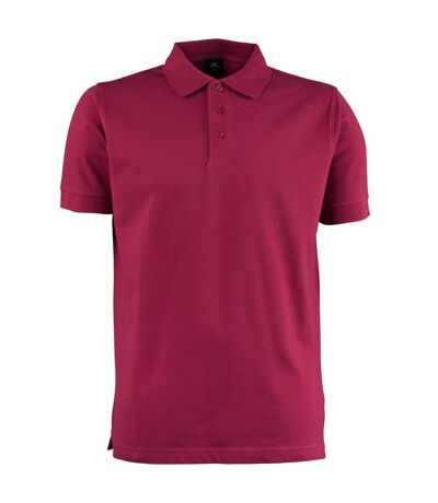 Polo luxury homme bordeaux TeeJays