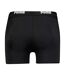 Short De Bain Motif/style Logo Répété Homme Noir Puma-2